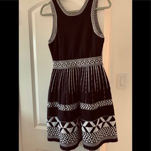 Maje Black and White dress